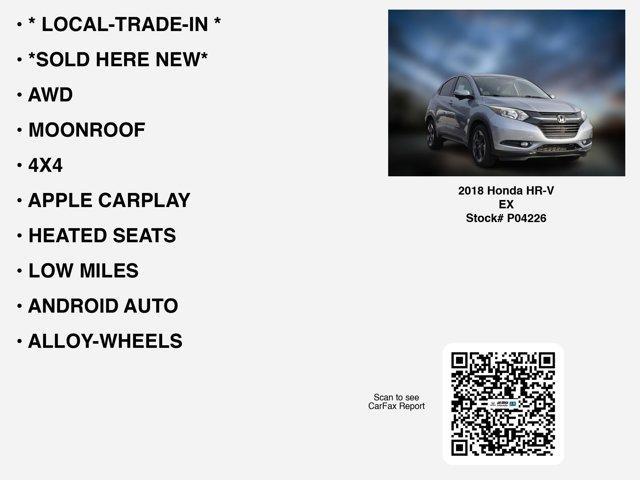 used 2018 Honda HR-V car, priced at $19,049