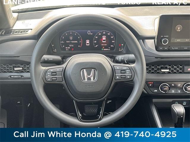 new 2025 Honda Accord car, priced at $31,755