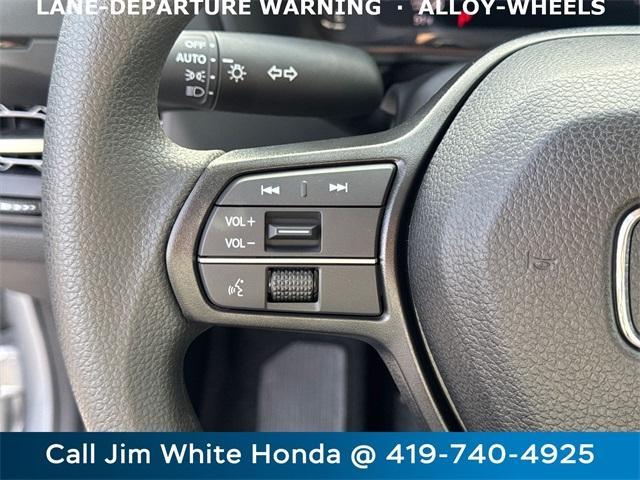 new 2025 Honda Accord car, priced at $31,755