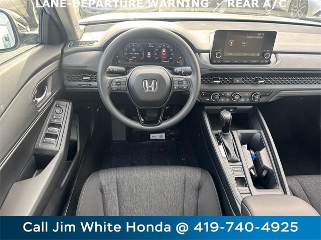new 2025 Honda Accord car, priced at $31,755