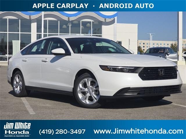 new 2025 Honda Accord car, priced at $29,945