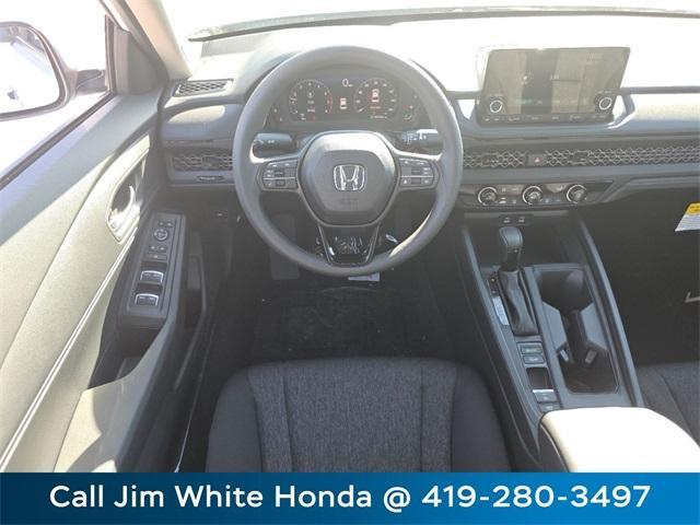 new 2025 Honda Accord car, priced at $29,945