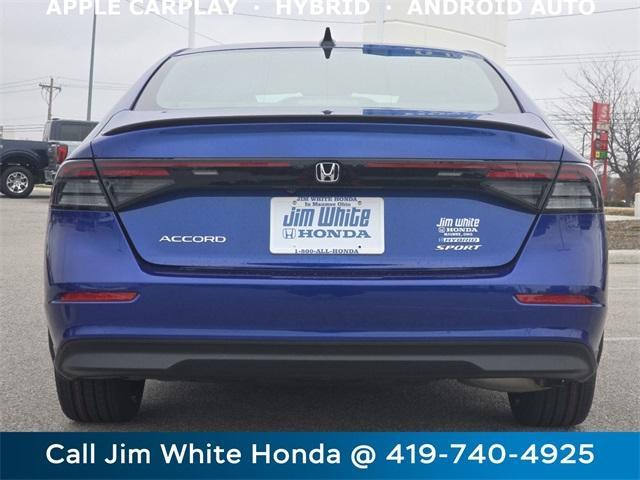 new 2025 Honda Accord Hybrid car, priced at $35,305