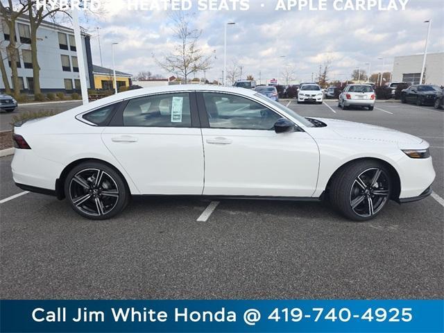 new 2025 Honda Accord Hybrid car, priced at $34,850