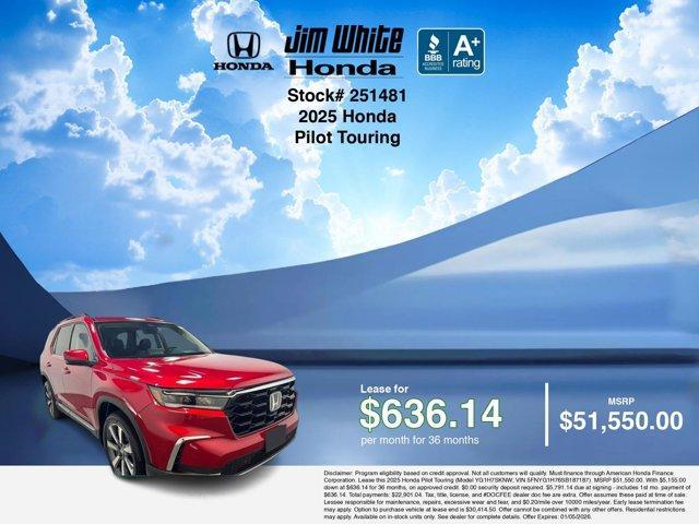 new 2025 Honda Pilot car, priced at $51,550