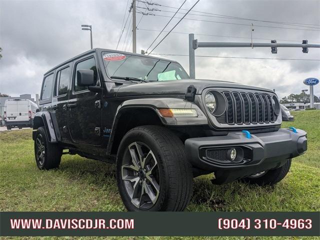 used 2024 Jeep Wrangler 4xe car, priced at $34,454