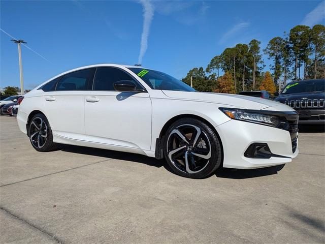 used 2021 Honda Accord car, priced at $22,954