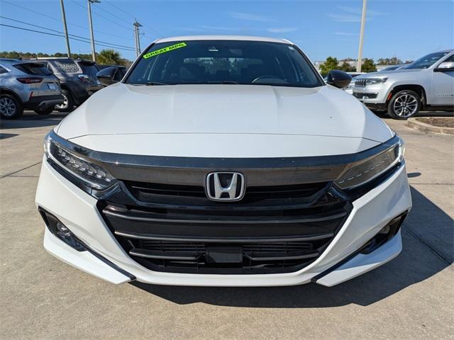 used 2021 Honda Accord car, priced at $22,954
