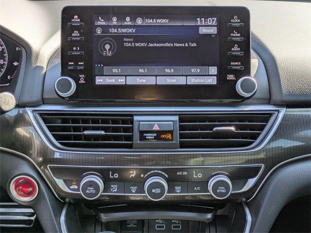 used 2021 Honda Accord car, priced at $22,954