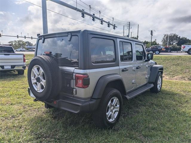 used 2021 Jeep Wrangler Unlimited car, priced at $32,454