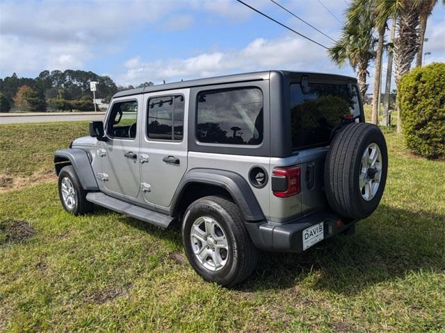 used 2021 Jeep Wrangler Unlimited car, priced at $32,454