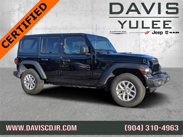 used 2023 Jeep Wrangler car, priced at $34,954