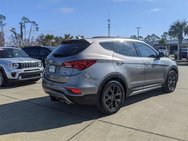 used 2017 Hyundai Santa Fe Sport car, priced at $19,294