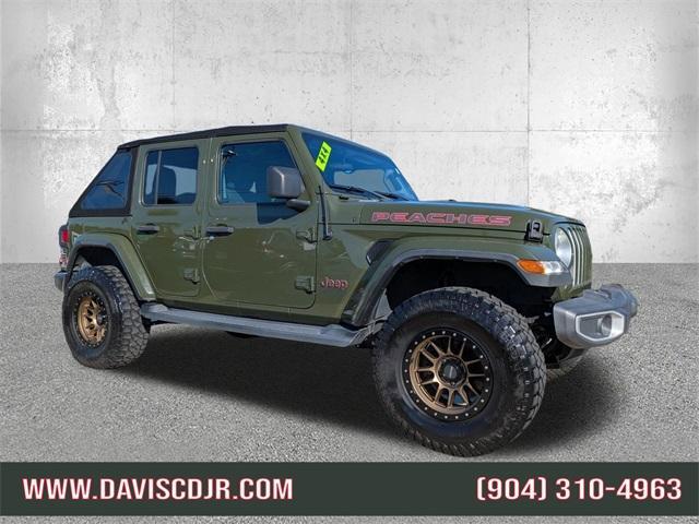 used 2021 Jeep Wrangler Unlimited car, priced at $24,954