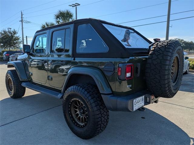 used 2021 Jeep Wrangler Unlimited car, priced at $24,954