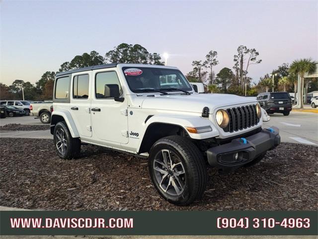 used 2024 Jeep Wrangler 4xe car, priced at $39,994