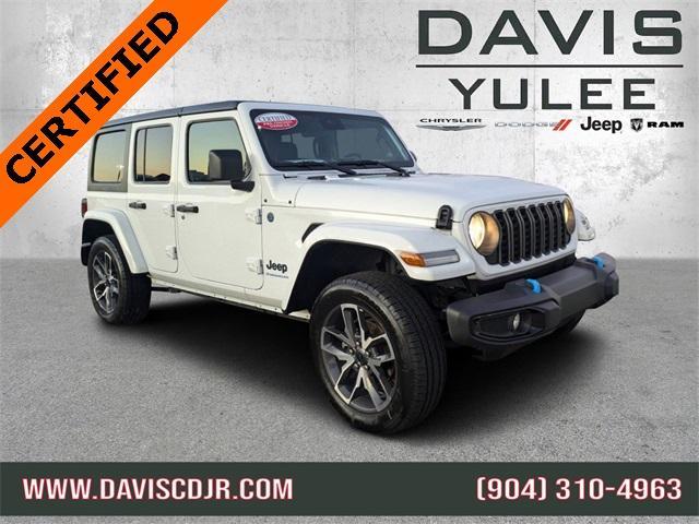 used 2024 Jeep Wrangler 4xe car, priced at $39,454