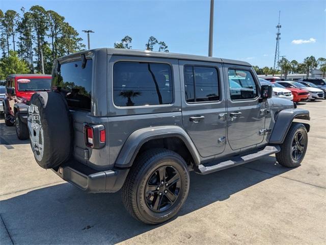 used 2022 Jeep Wrangler Unlimited car, priced at $41,954