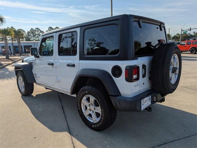used 2018 Jeep Wrangler Unlimited car, priced at $20,954