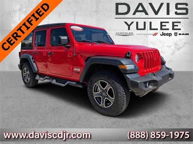 used 2020 Jeep Wrangler Unlimited car, priced at $33,404
