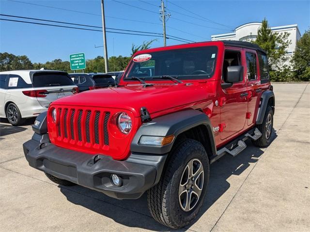 used 2020 Jeep Wrangler Unlimited car, priced at $33,954