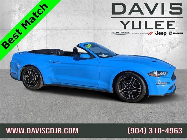 used 2022 Ford Mustang car, priced at $19,754