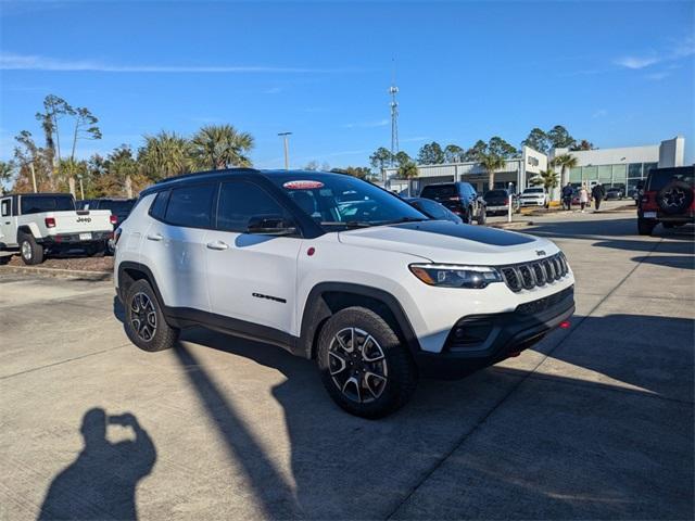 used 2024 Jeep Compass car, priced at $31,454