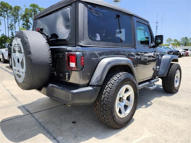 used 2018 Jeep Wrangler car, priced at $23,954