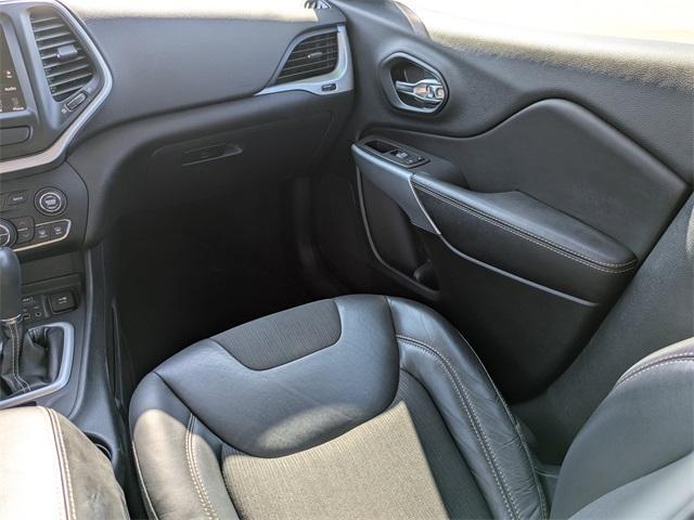 used 2018 Jeep Cherokee car, priced at $16,254