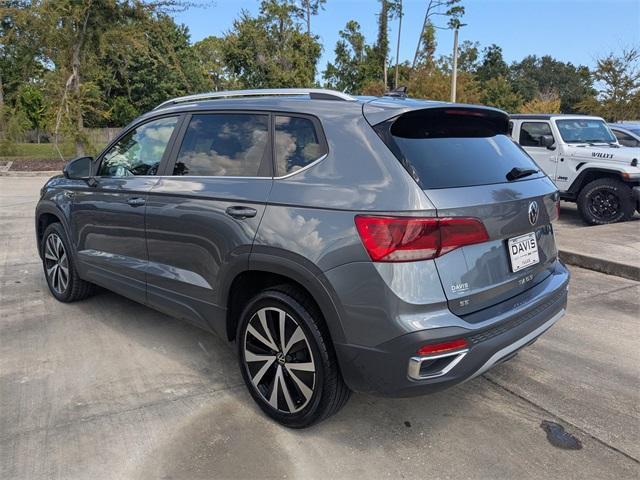 used 2024 Volkswagen Taos car, priced at $18,954