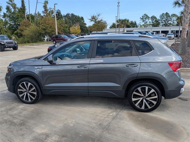 used 2024 Volkswagen Taos car, priced at $18,954