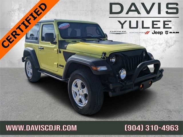 used 2023 Jeep Wrangler car, priced at $31,954