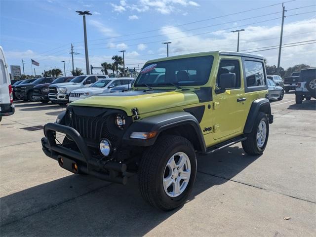 used 2023 Jeep Wrangler car, priced at $31,954