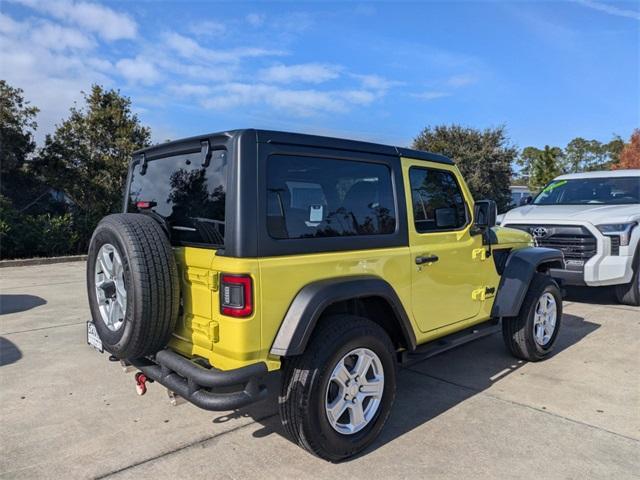 used 2023 Jeep Wrangler car, priced at $31,954