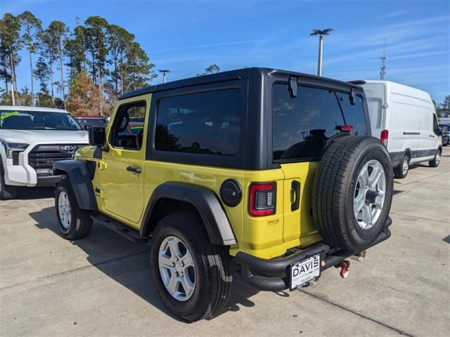 used 2023 Jeep Wrangler car, priced at $31,954