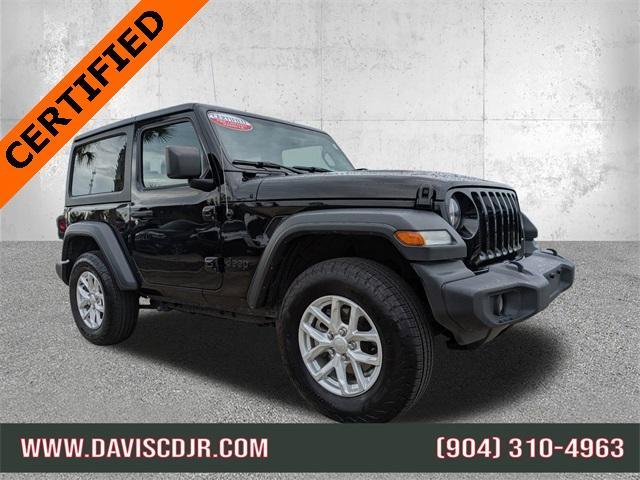 used 2023 Jeep Wrangler car, priced at $27,254