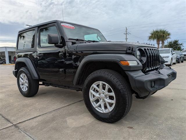 used 2023 Jeep Wrangler car, priced at $27,254