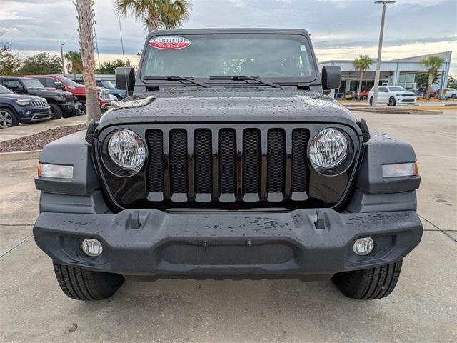 used 2023 Jeep Wrangler car, priced at $27,254