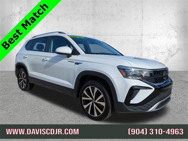 used 2024 Volkswagen Taos car, priced at $23,454