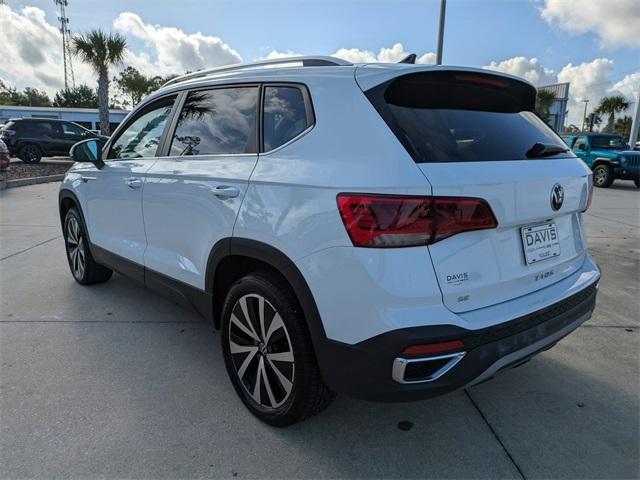 used 2024 Volkswagen Taos car, priced at $23,454