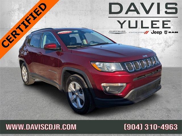 used 2021 Jeep Compass car, priced at $19,454