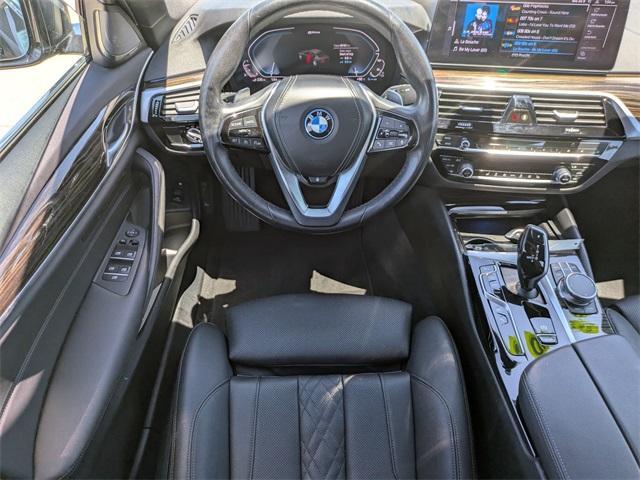 used 2023 BMW 530e car, priced at $31,754