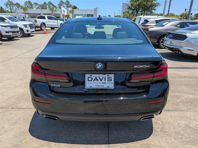 used 2023 BMW 530e car, priced at $31,754