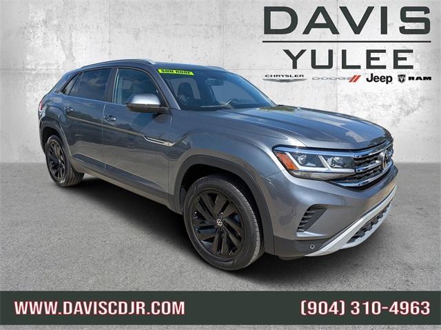 used 2022 Volkswagen Atlas Cross Sport car, priced at $27,454