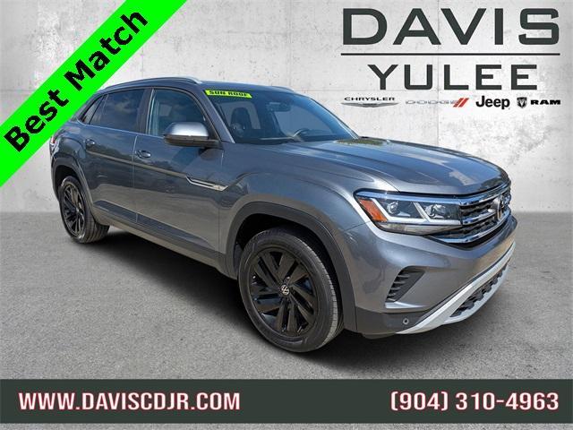 used 2022 Volkswagen Atlas Cross Sport car, priced at $28,254