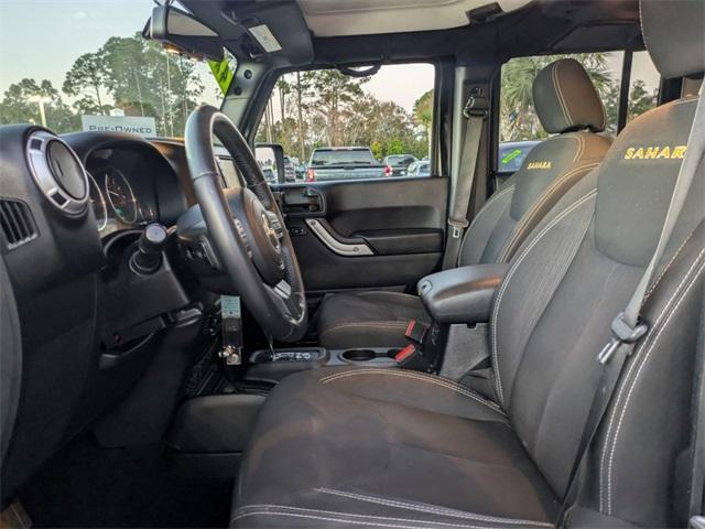 used 2015 Jeep Wrangler Unlimited car, priced at $17,754