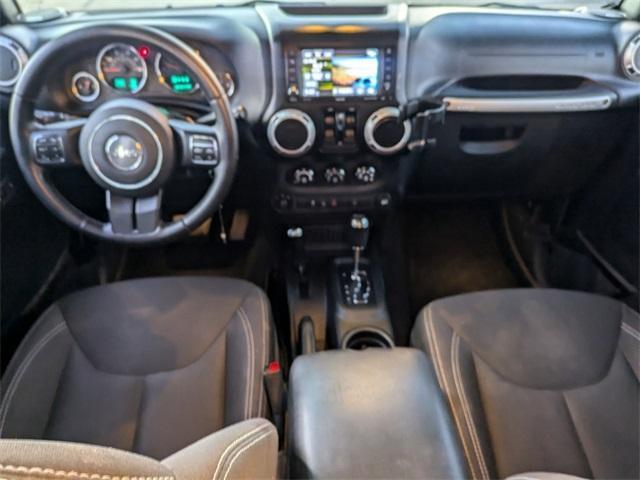 used 2015 Jeep Wrangler Unlimited car, priced at $17,754