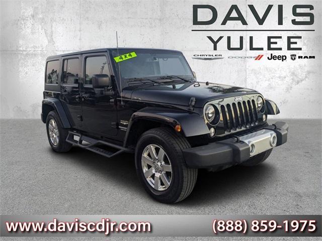 used 2015 Jeep Wrangler Unlimited car, priced at $17,754