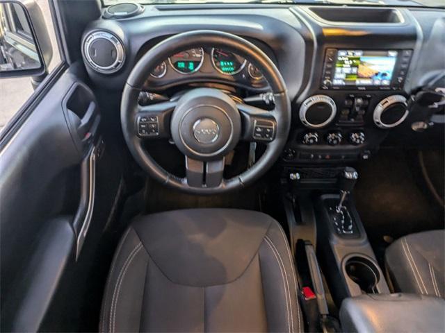 used 2015 Jeep Wrangler Unlimited car, priced at $17,754