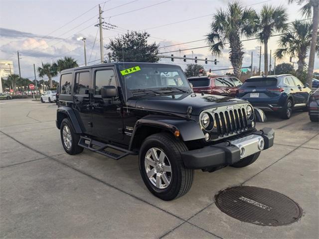 used 2015 Jeep Wrangler Unlimited car, priced at $17,754